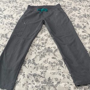 FIGS graphite Livingston scrub pants